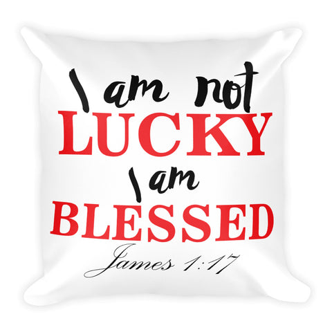 I Am Blessed Pillow
