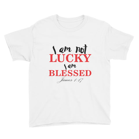I Am Blessed Youth Short Sleeve